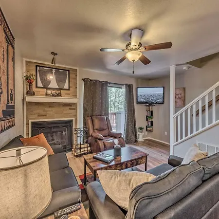 Forested Ruidoso Condo With Deck And Fireplace! Exterior foto