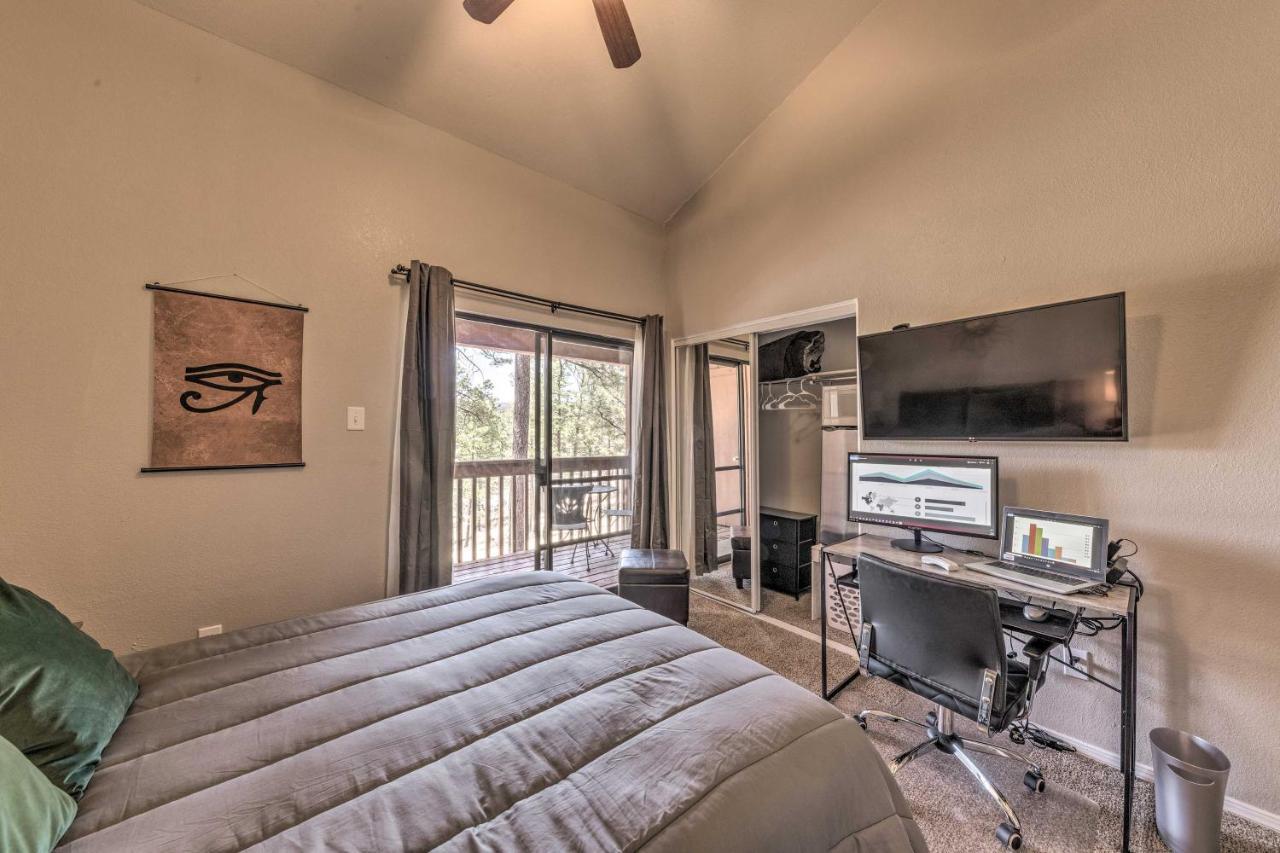 Apartment Forested With Deck And Fireplace! Ruidoso